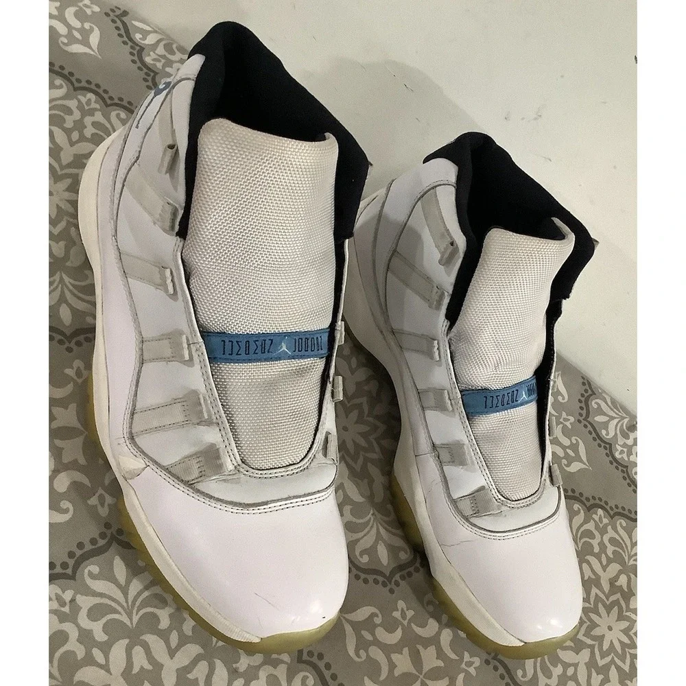 Size 10 - Jordan 11 High Legend Blue 2014 USED